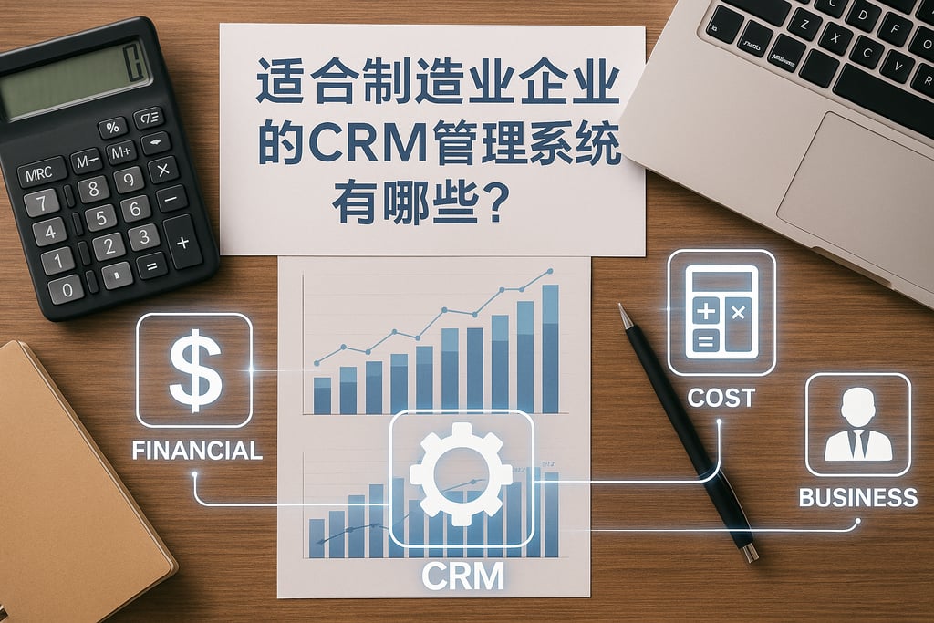 适合制造业企业的 CRM 管理系统有哪些？
